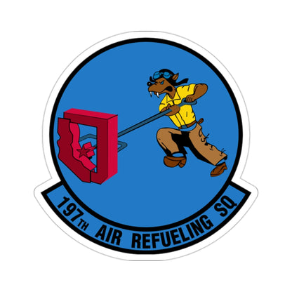 197 Air Refueling Squadron (U.S. Air Force) STICKER Vinyl Die-Cut Decal-2 Inch-The Sticker Space