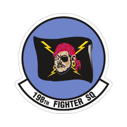 198 Fighter Squadron (U.S. Air Force) STICKER Vinyl Die-Cut Decal-2 Inch-The Sticker Space