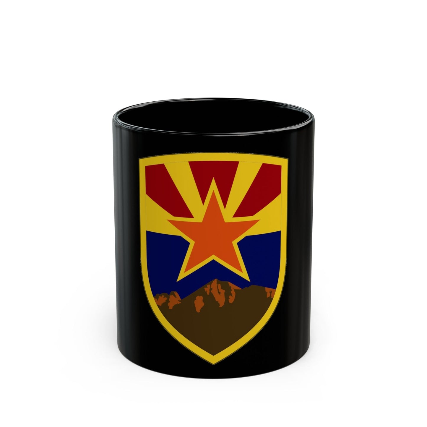 198 Regional Support Group 2 (U.S. Army) Black Coffee Mug-11oz-The Sticker Space