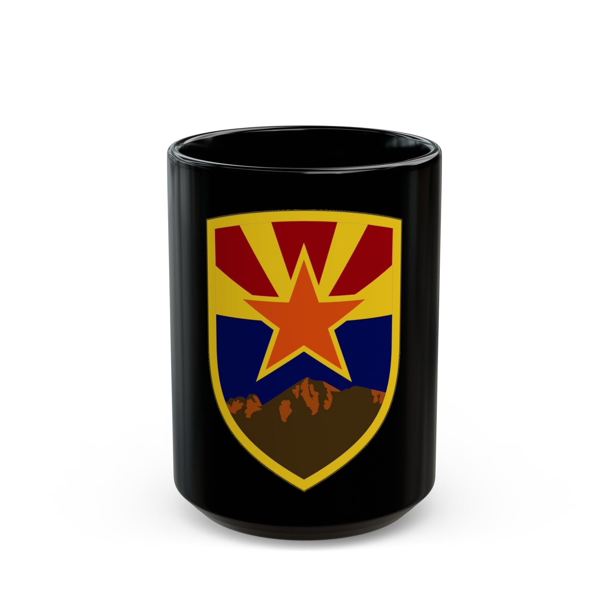 198 Regional Support Group 2 (U.S. Army) Black Coffee Mug-15oz-The Sticker Space