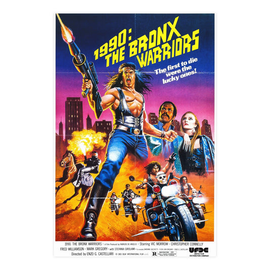 1990 THE BRONX WARRIORS (2) 1982 - Paper Movie Poster-24″ x 36″ (Vertical)-The Sticker Space