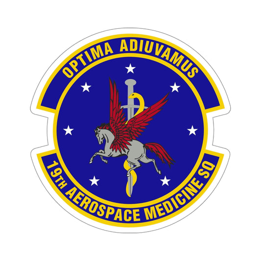 19th Aerospace Medicine Squadron (U.S. Air Force) STICKER Vinyl Die-Cut Decal-6 Inch-The Sticker Space