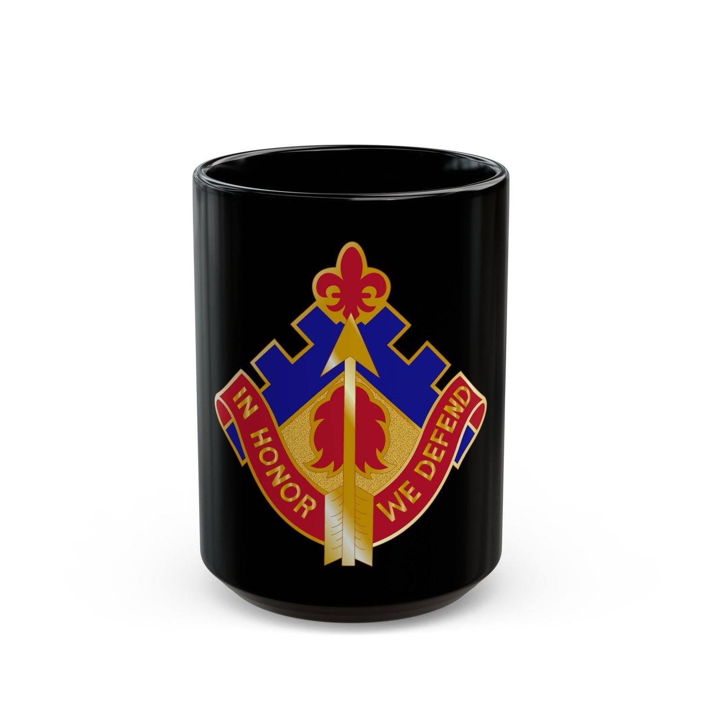 19th Air Defense Artillery Group (U.S. Army) Black Coffee Mug-15oz-The Sticker Space