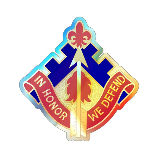 19th Air Defense Artillery Group (U.S. Army) Holographic STICKER Die-Cut Vinyl Decal-6 Inch-The Sticker Space