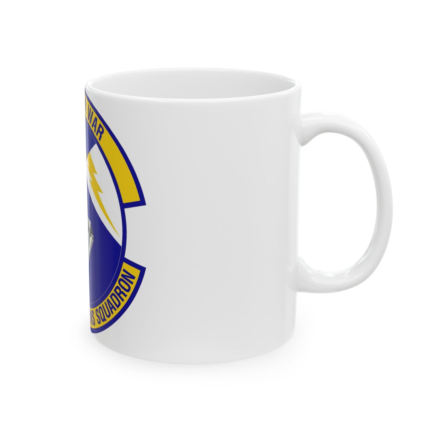 19th Communications Squadron (U.S. Air Force) White Coffee Mug-The Sticker Space