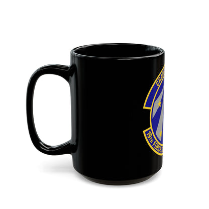 19th Force Support Squadron (U.S. Air Force) Black Coffee Mug-The Sticker Space