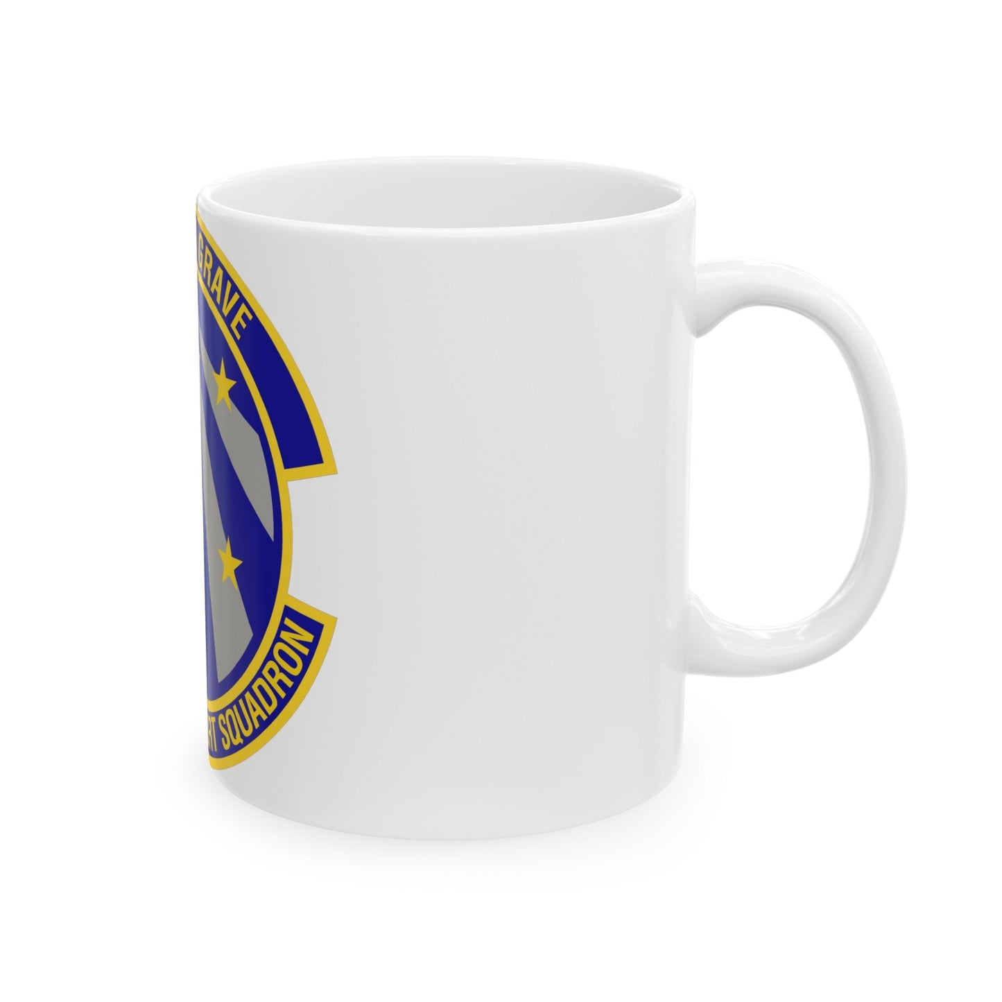 19th Force Support Squadron (U.S. Air Force) White Coffee Mug-The Sticker Space