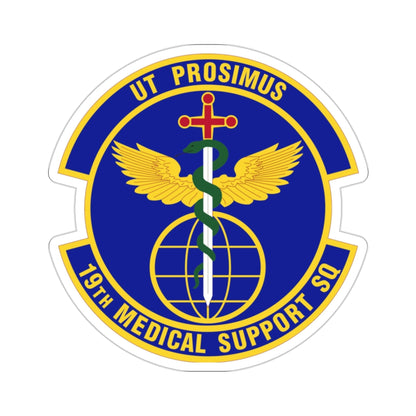 19th Medical Support Squadron (U.S. Air Force) STICKER Vinyl Die-Cut Decal-2 Inch-The Sticker Space