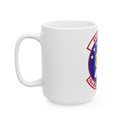 19th Munitions Squadron (U.S. Air Force) White Coffee Mug-The Sticker Space