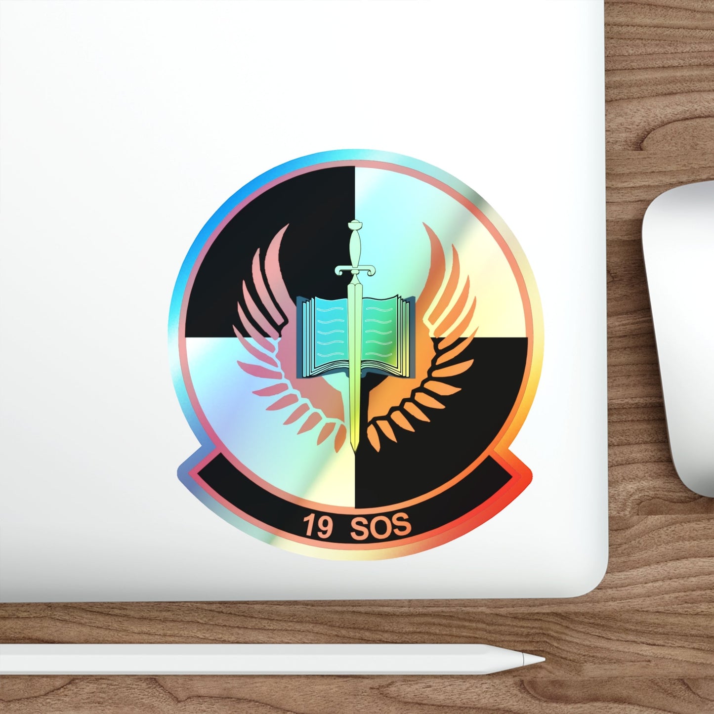 19th Special Operations Squadron (U.S. Air Force) Holographic STICKER Die-Cut Vinyl Decal-The Sticker Space