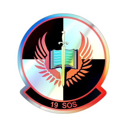 19th Special Operations Squadron (U.S. Air Force) Holographic STICKER Die-Cut Vinyl Decal-2 Inch-The Sticker Space