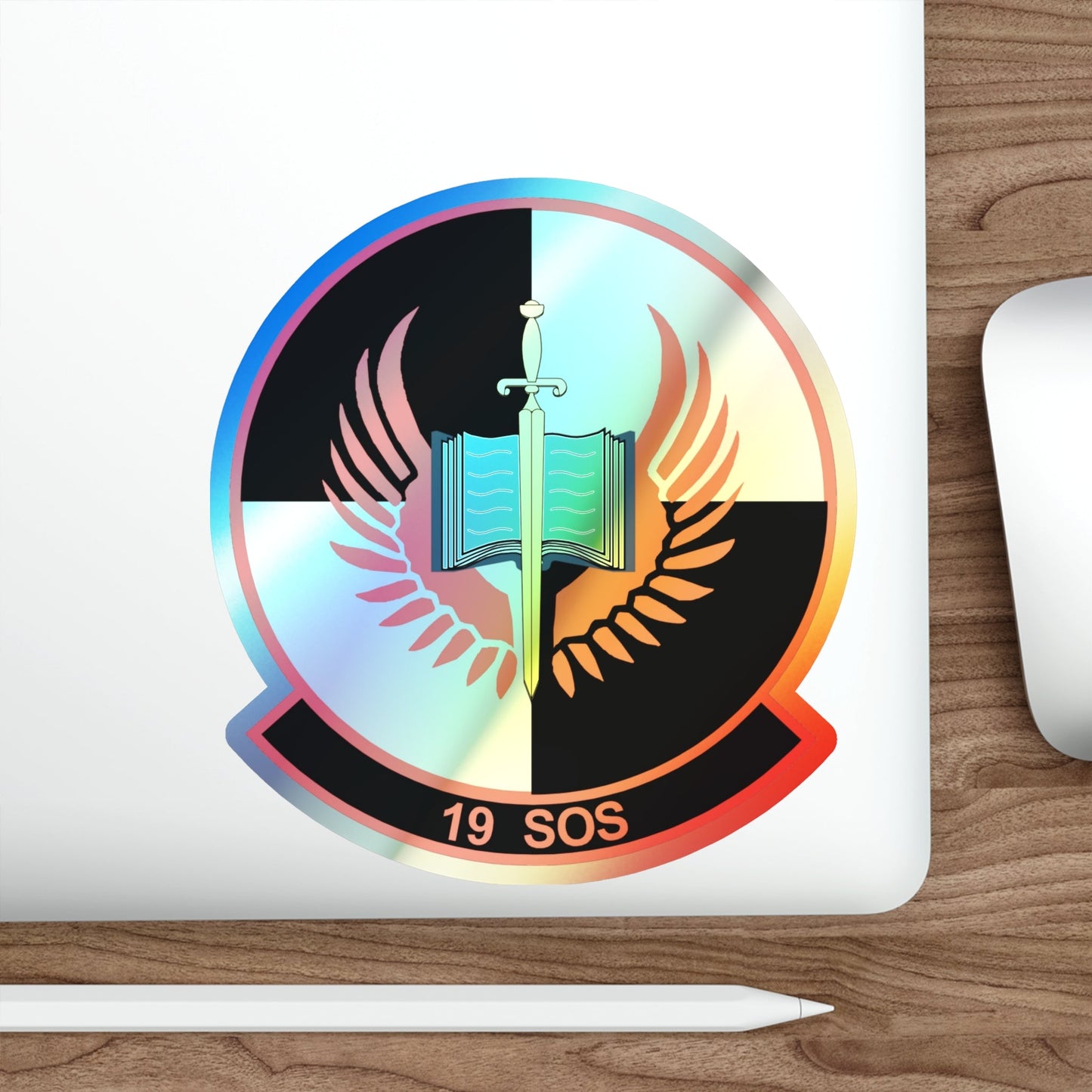 19th Special Operations Squadron (U.S. Air Force) Holographic STICKER Die-Cut Vinyl Decal-The Sticker Space