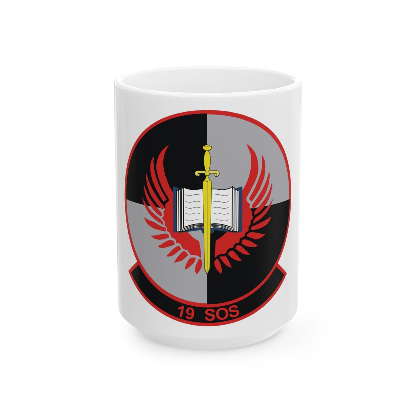 19th Special Operations Squadron (U.S. Air Force) White Coffee Mug-15oz-The Sticker Space