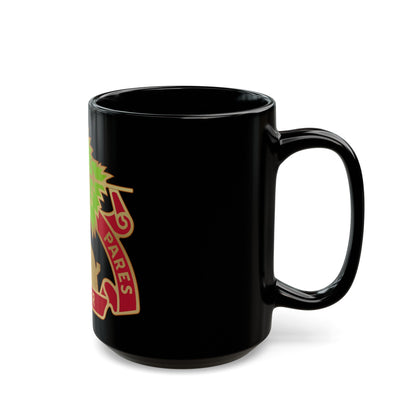 1st Air Defense Artillery Regiment (U.S. Army) Black Coffee Mug-The Sticker Space