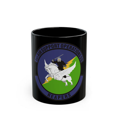 1st Air Support Operations Squadron (U.S. Air Force) Black Coffee Mug-11oz-The Sticker Space