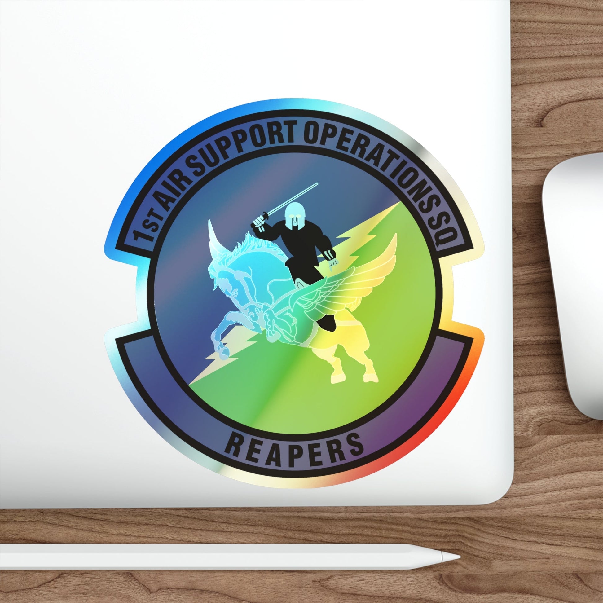 1st Air Support Operations Squadron (U.S. Air Force) Holographic STICKER Die-Cut Vinyl Decal-The Sticker Space
