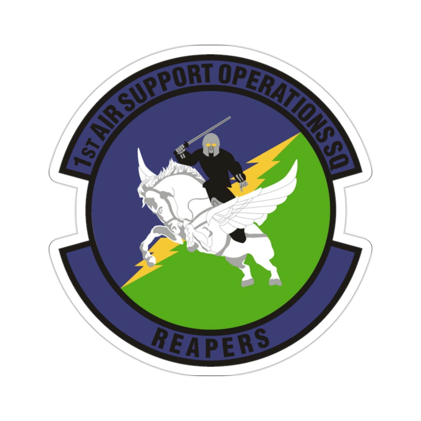 1st Air Support Operations Squadron (U.S. Air Force) STICKER Vinyl Die-Cut Decal-2 Inch-The Sticker Space