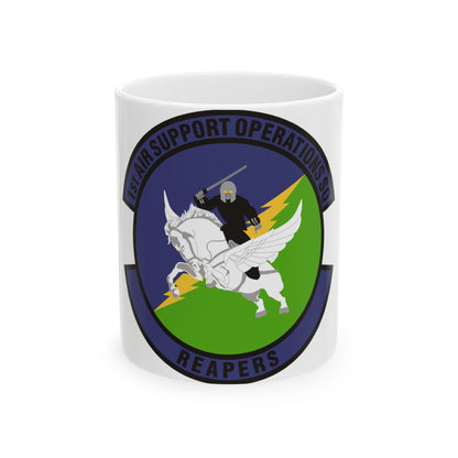 1st Air Support Operations Squadron (U.S. Air Force) White Coffee Mug-11oz-The Sticker Space