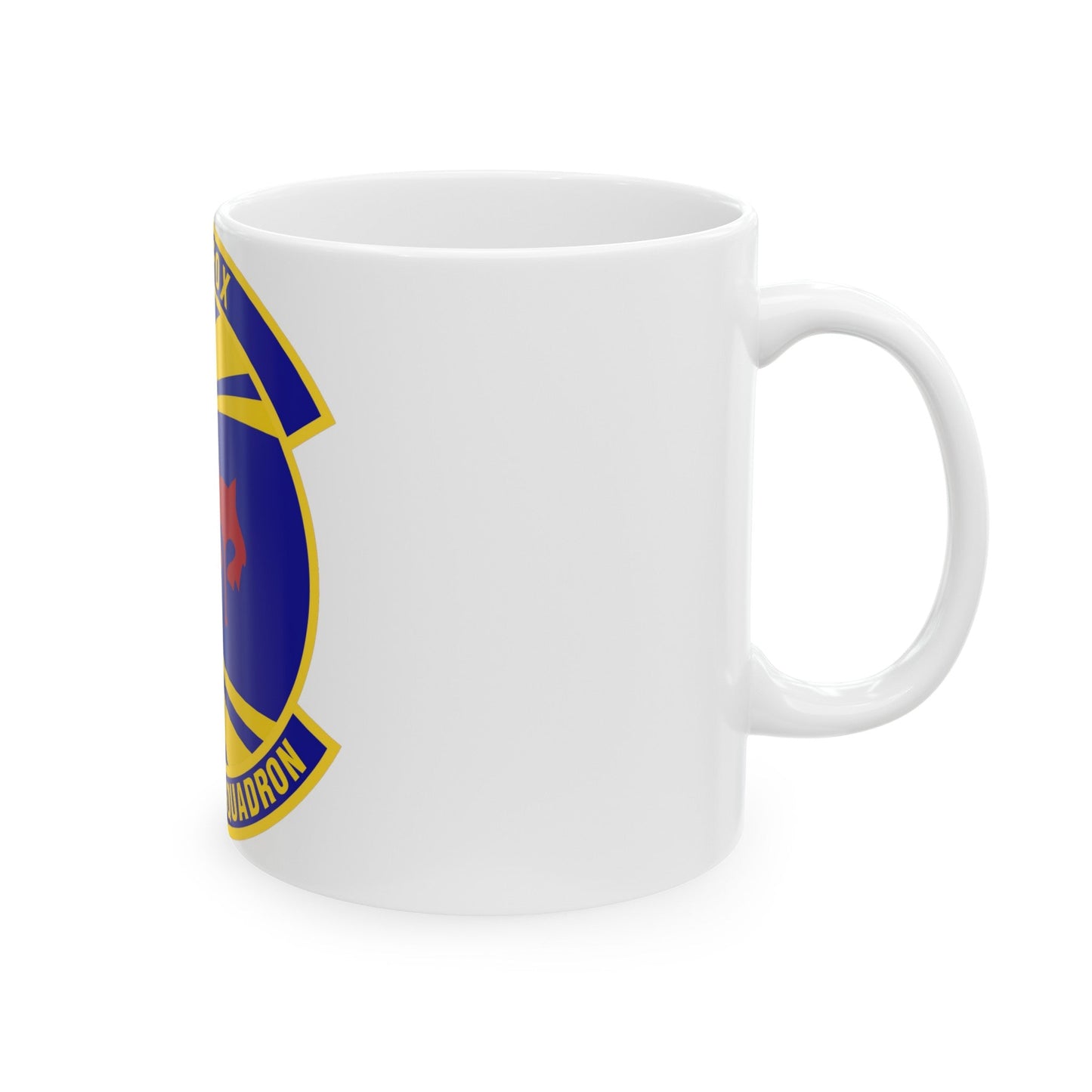 1st Airlift Squadron (U.S. Air Force) White Coffee Mug-The Sticker Space