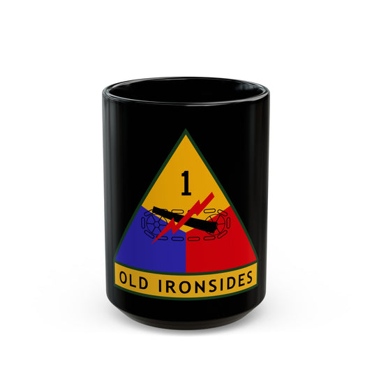 1st Armored Division (U.S. Army) Black Coffee Mug