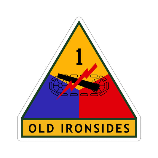 1st Armored Division (U.S. Army) STICKER Vinyl Die-Cut Decal-6 Inch-The Sticker Space