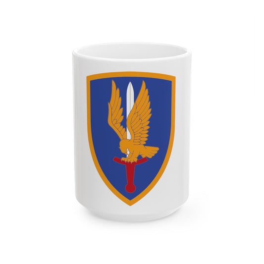 1st Aviation Brigade (U.S. Army) White Coffee Mug-15oz-The Sticker Space
