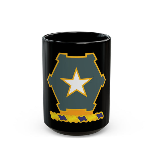 1st Battalion 36th Infantry Regiment (U.S. Army) Black Coffee Mug-15oz-The Sticker Space