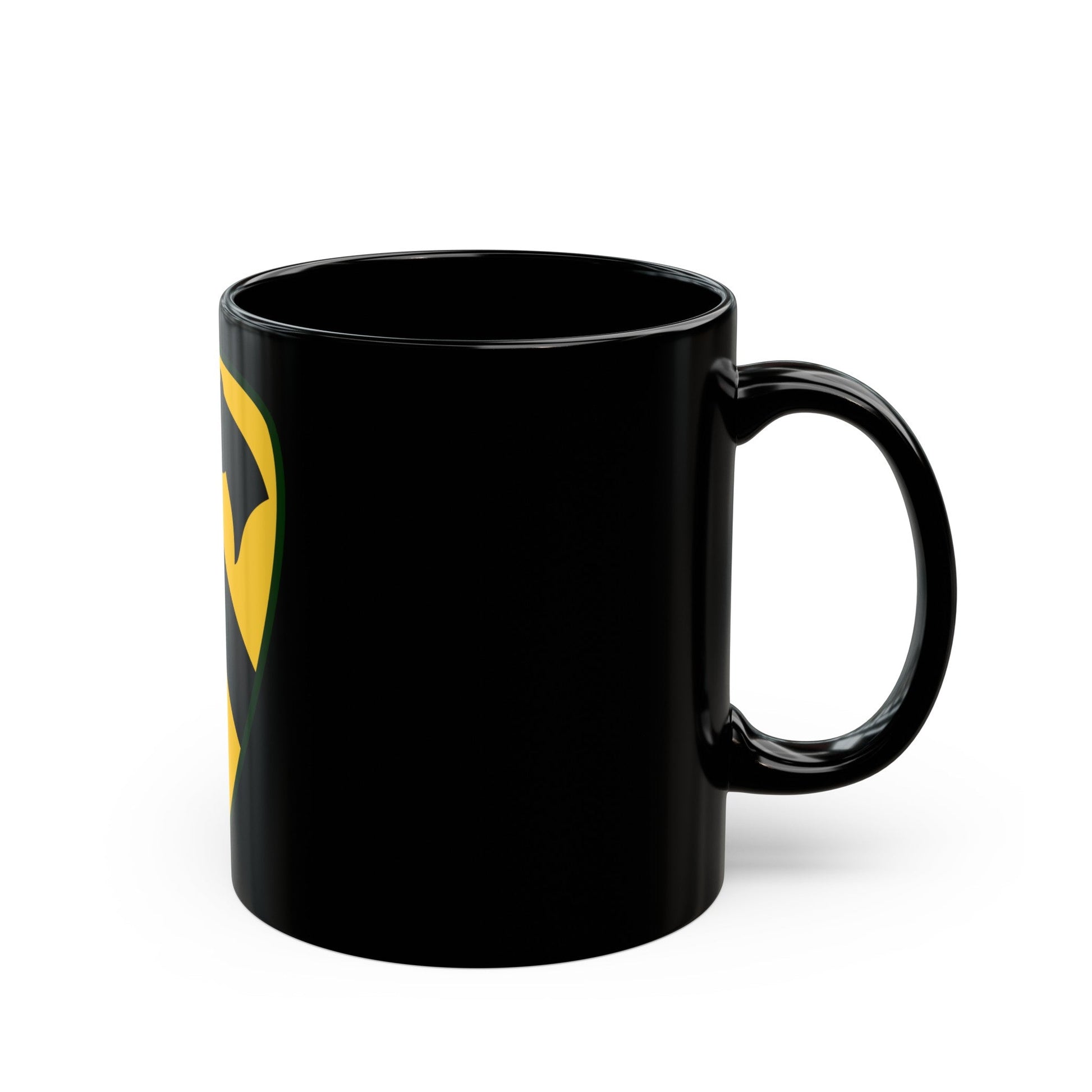 1st Cavalry Division Sustainment Brigade (U.S. Army) Black Coffee Mug-The Sticker Space