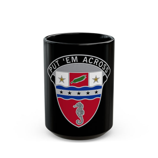 1st Engineer Brigade (U.S. Army) Black Coffee Mug