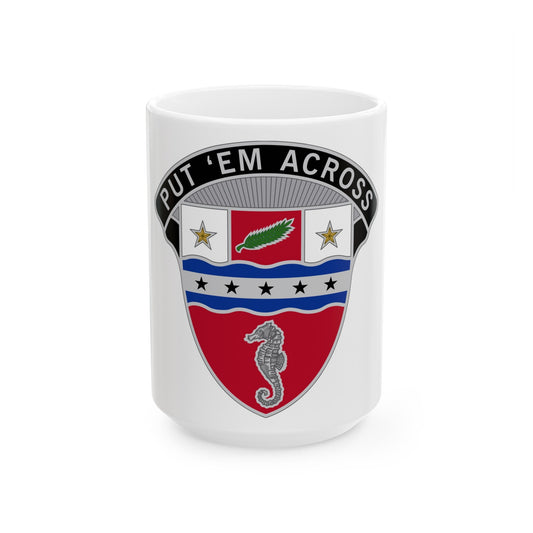 1st Engineer Brigade (U.S. Army) White Coffee Mug-15oz-The Sticker Space