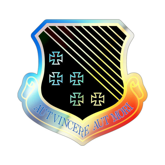 1st Fighter Wing (U.S. Air Force) Holographic STICKER Die-Cut Vinyl Decal-6 Inch-The Sticker Space