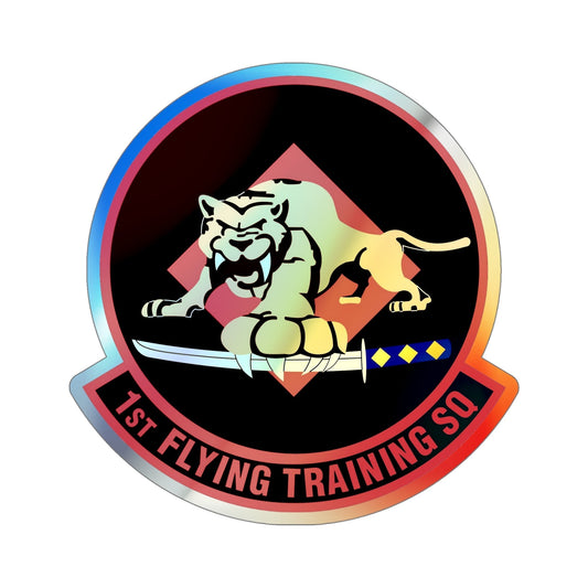 1st Flying Training Squadron (U.S. Air Force) Holographic STICKER Die-Cut Vinyl Decal-6 Inch-The Sticker Space