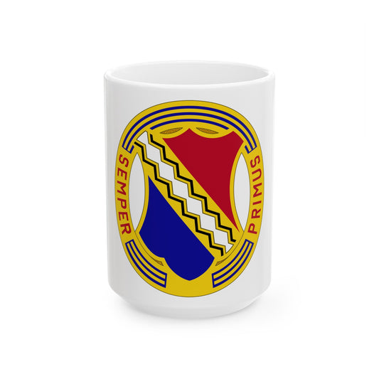 1st Infantry Regiment (U.S. Army) White Coffee Mug-15oz-The Sticker Space