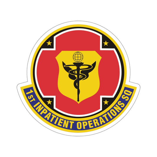 1st Inpatient Operations Squadron (U.S. Air Force) STICKER Vinyl Die-Cut Decal-6 Inch-The Sticker Space