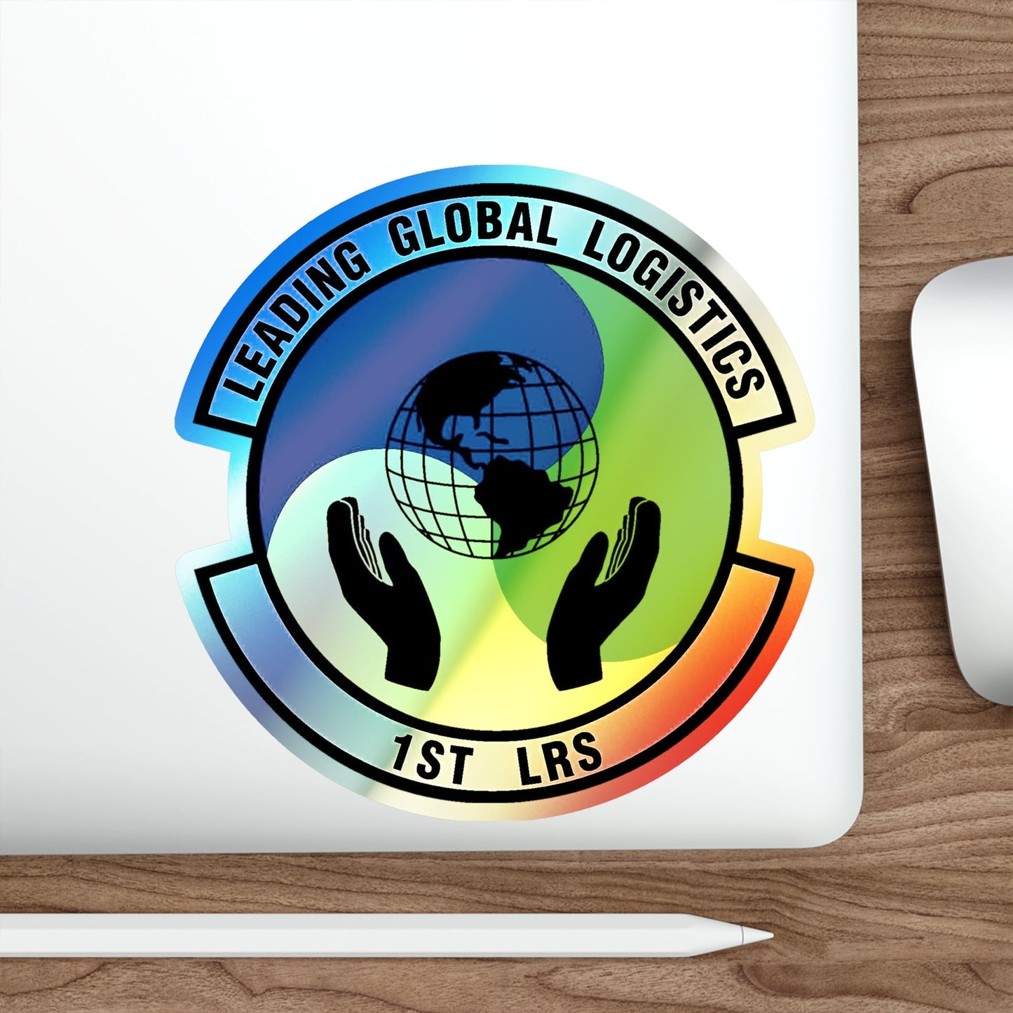 1st Logistics Readiness Squadron (U.S. Air Force) Holographic STICKER Die-Cut Vinyl Decal-The Sticker Space