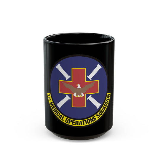 1st Medical Operations Squadron (U.S. Air Force) Black Coffee Mug