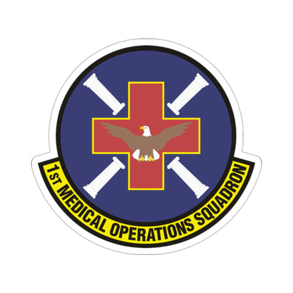 1st Medical Operations Squadron (U.S. Air Force) STICKER Vinyl Die-Cut Decal-2 Inch-The Sticker Space