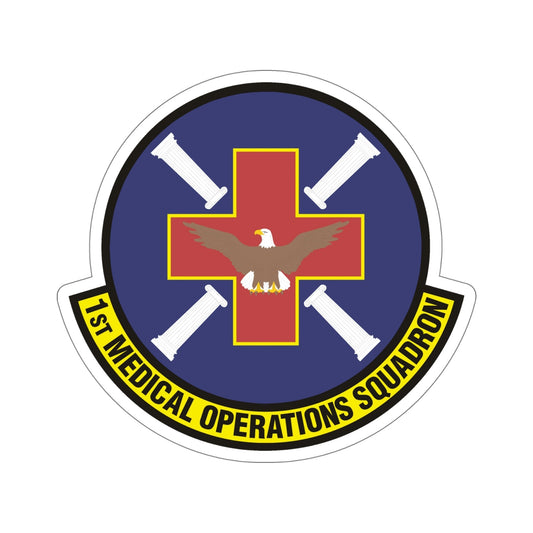 1st Medical Operations Squadron (U.S. Air Force) STICKER Vinyl Die-Cut Decal-6 Inch-The Sticker Space