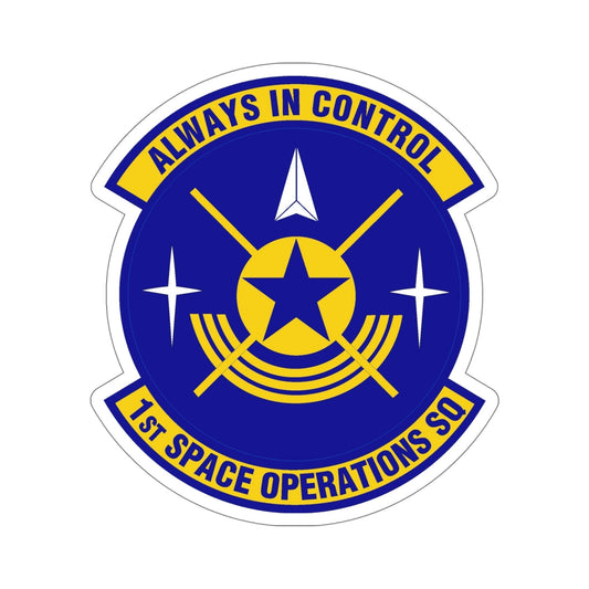1st Space Operations Squadron (U.S. Air Force) STICKER Vinyl Die-Cut Decal-6 Inch-The Sticker Space