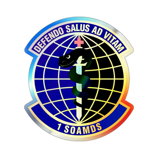 1st Special Operations Aerospace Medicine Squadron (U.S. Air Force) Holographic STICKER Die-Cut Vinyl Decal-6 Inch-The Sticker Space