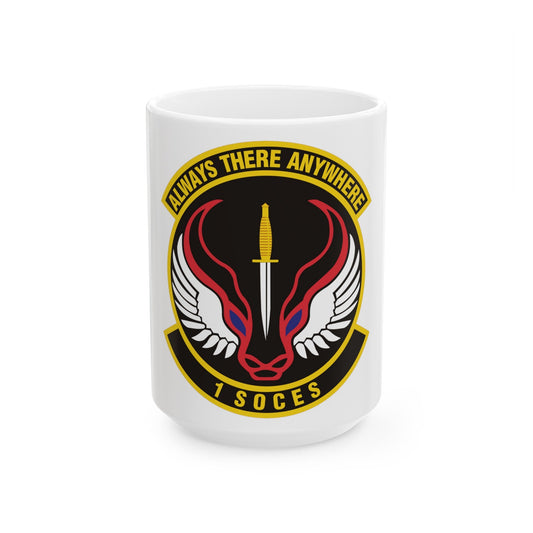 1st Special Operations Civil Engineer Squadron (U.S. Air Force) White Coffee Mug