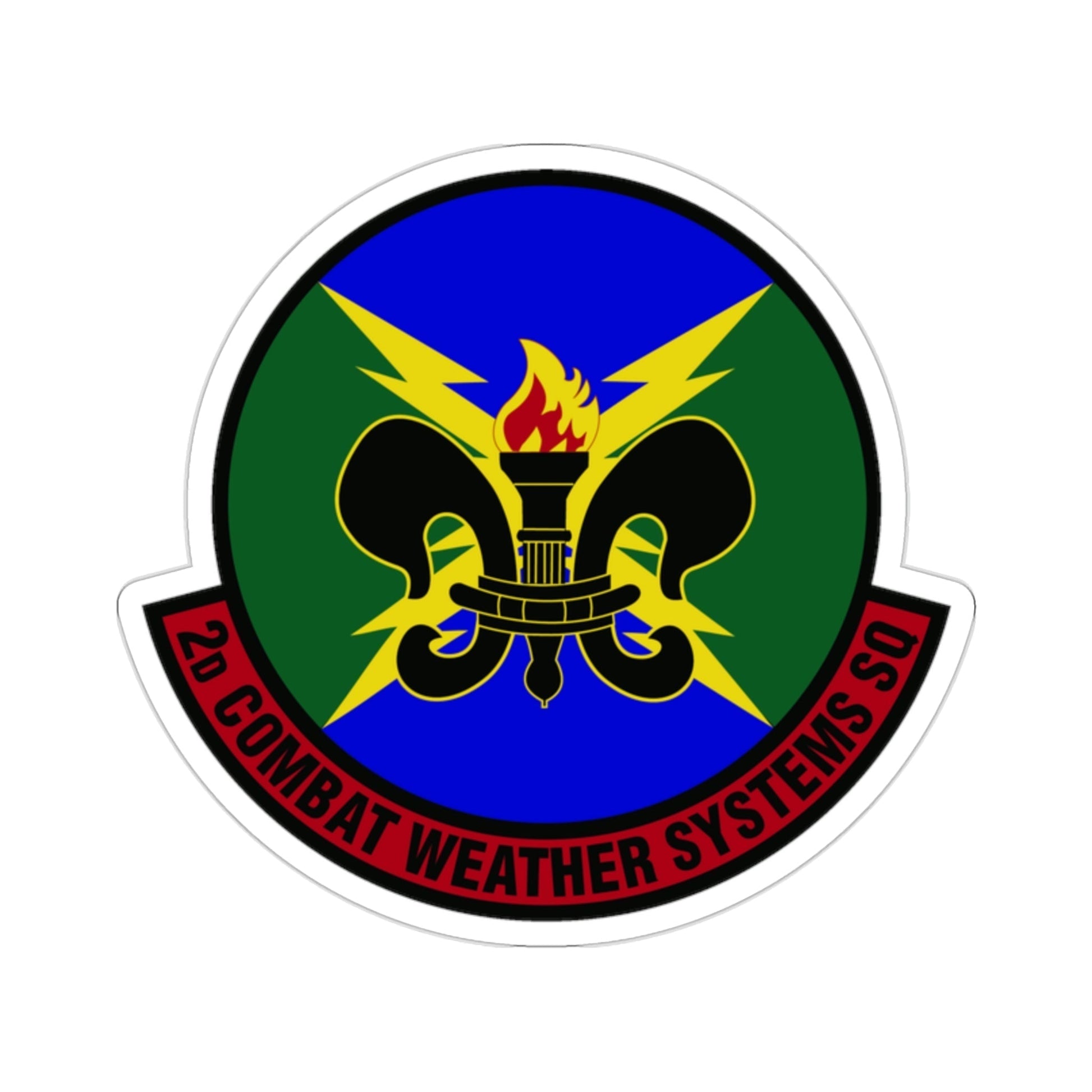 2 Combat Weather Systems Sq ACC (U.S. Air Force) STICKER Vinyl Die-Cut Decal-2 Inch-The Sticker Space
