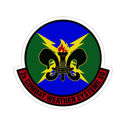 2 Combat Weather Systems Sq ACC (U.S. Air Force) STICKER Vinyl Die-Cut Decal-3 Inch-The Sticker Space