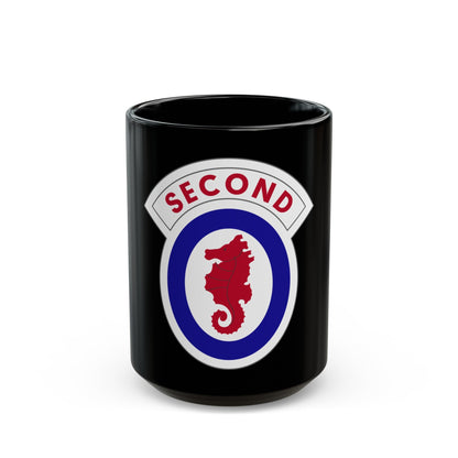 2 Engineer Brigade (U.S. Army) Black Coffee Mug-15oz-The Sticker Space