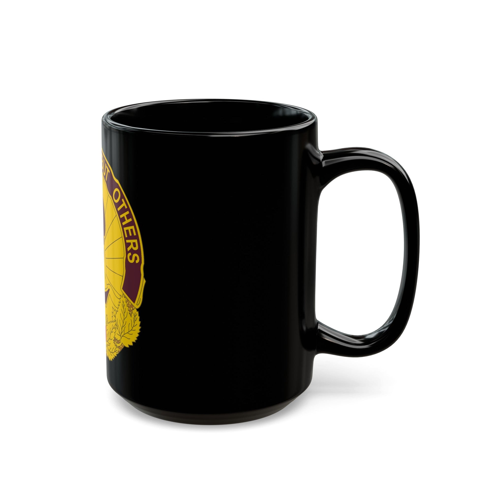 2 General Hospital (U.S. Army) Black Coffee Mug-The Sticker Space