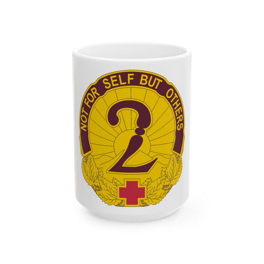 2 General Hospital (U.S. Army) White Coffee Mug-15oz-The Sticker Space