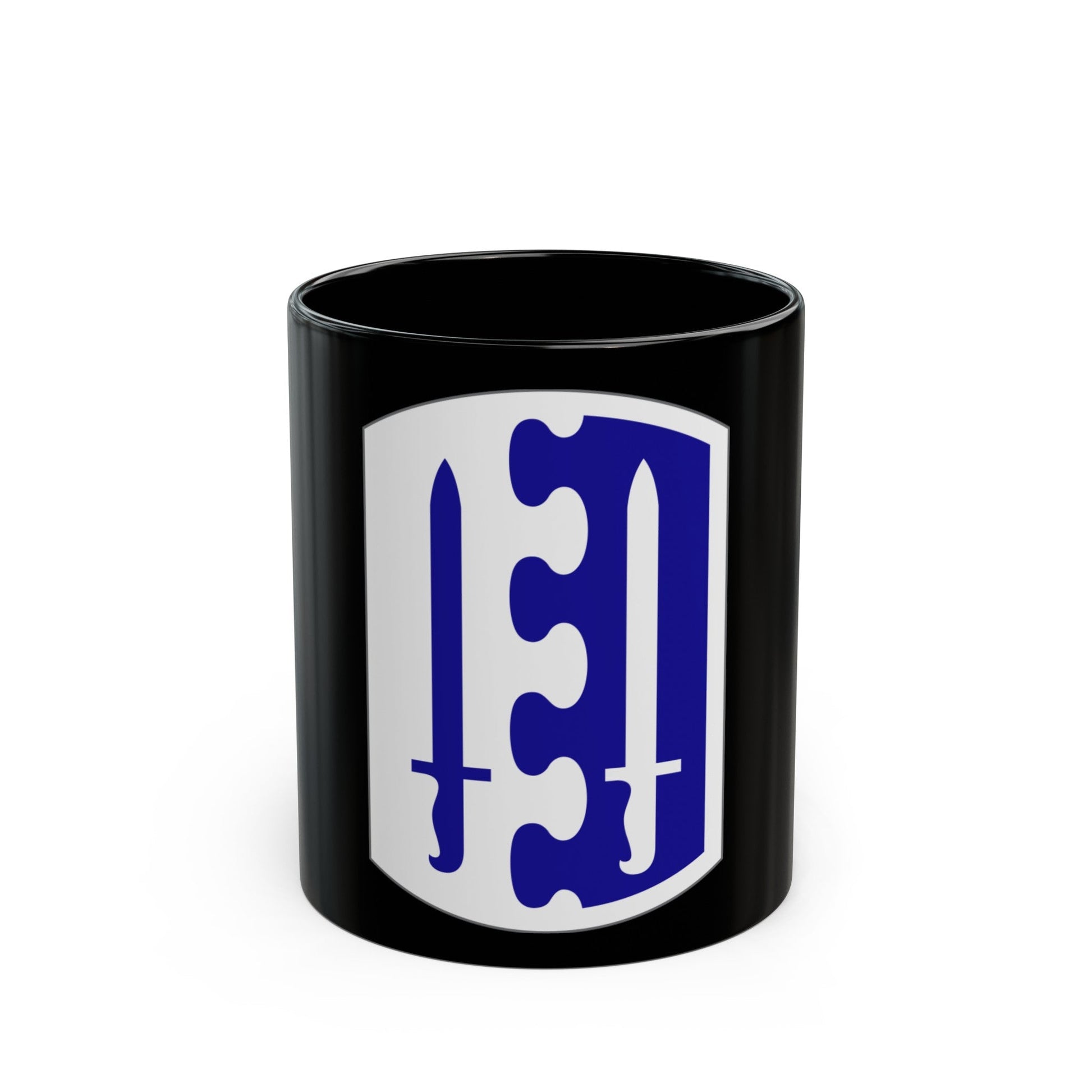 2 Infantry Brigade (U.S. Army) Black Coffee Mug-11oz-The Sticker Space