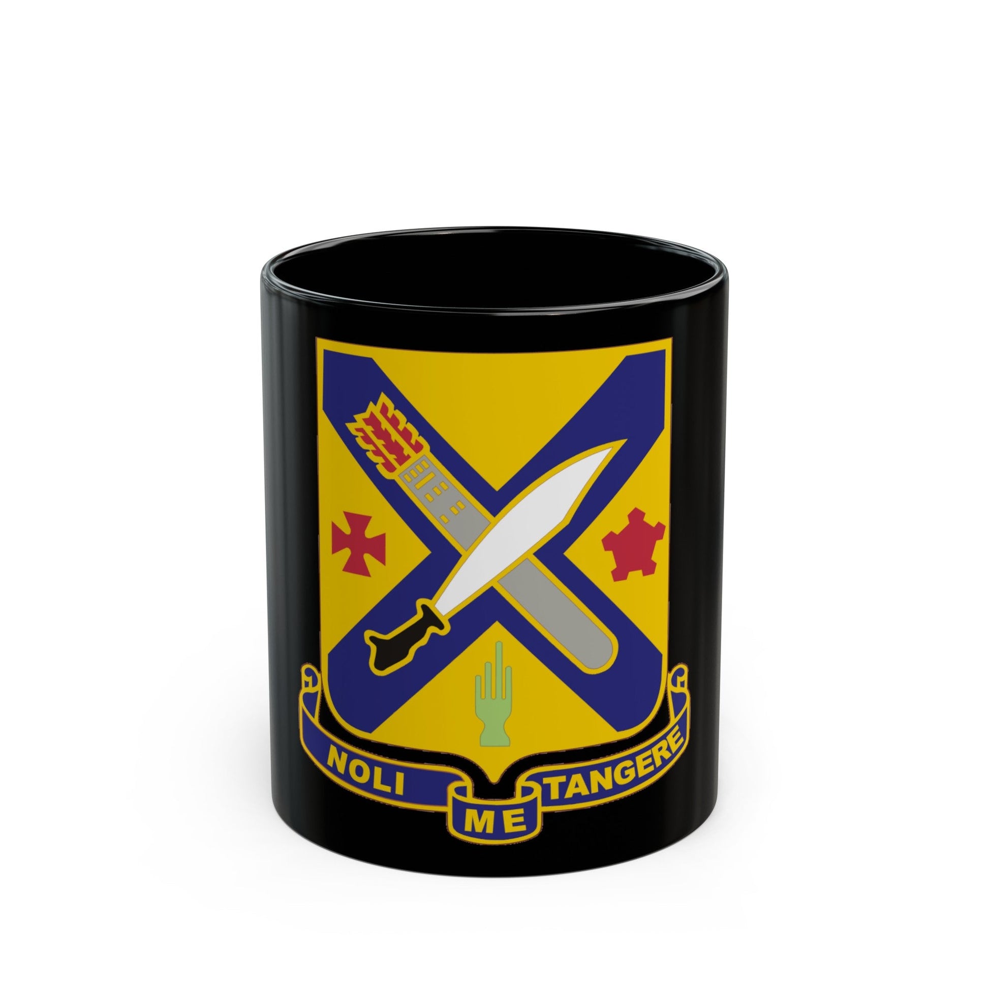 2 Infantry Regiment (U.S. Army) Black Coffee Mug-11oz-The Sticker Space