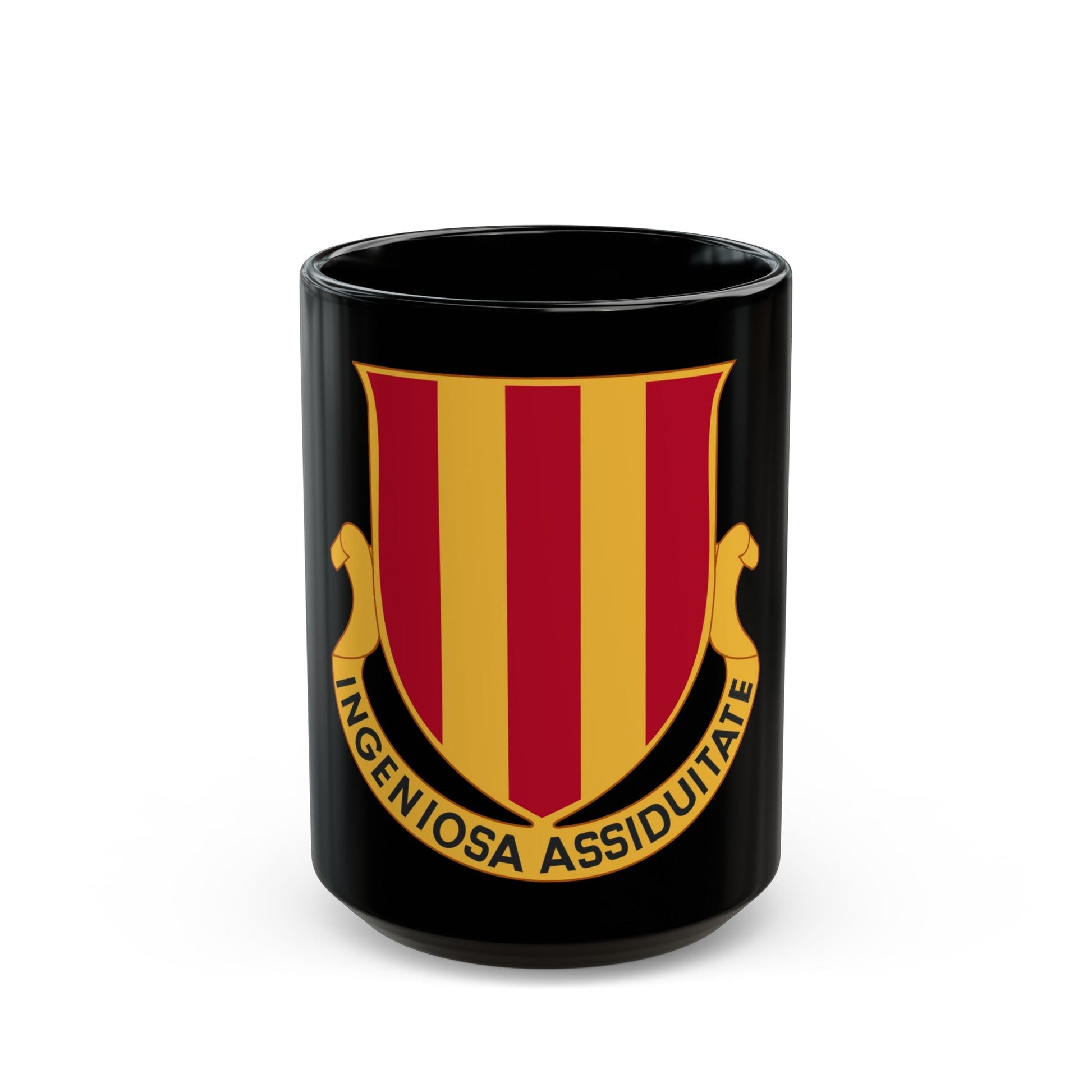 2 Maintenance Battalion (U.S. Army) Black Coffee Mug-15oz-The Sticker Space