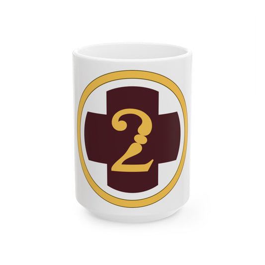 2 Medical Brigade (U.S. Army) White Coffee Mug-15oz-The Sticker Space